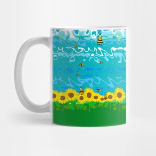 NATURE Sunflowers Blooming Mug